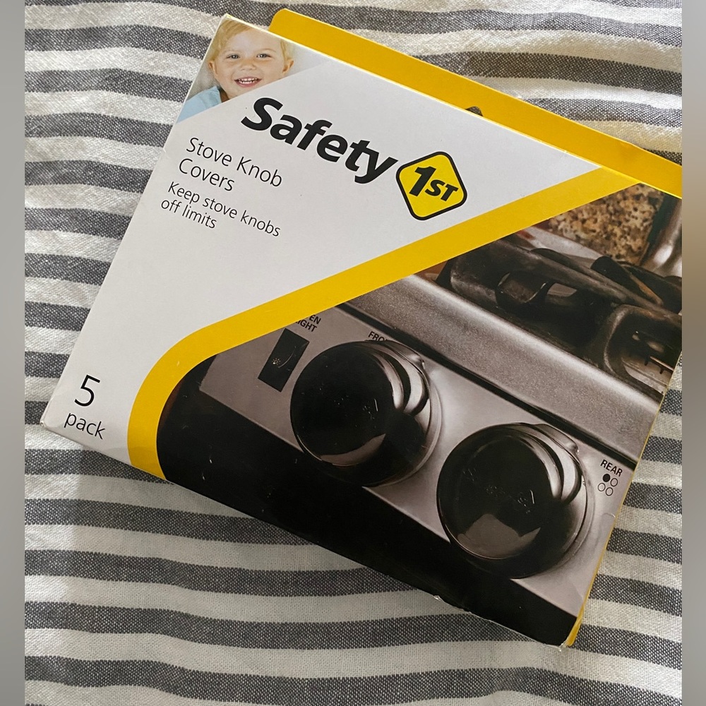 Black Safety 1st Stove Knob Covers - 5 pack